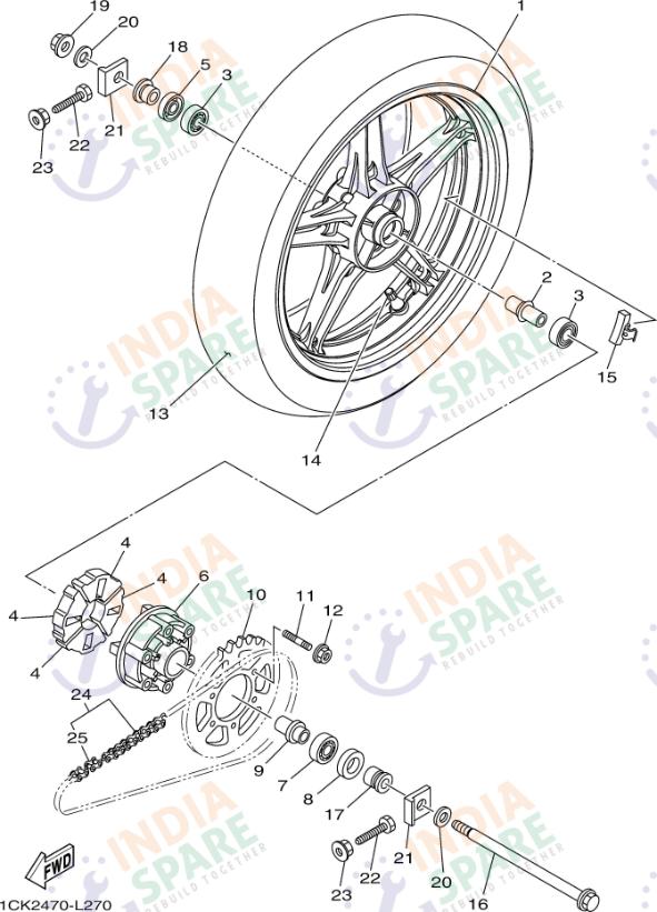 REAR WHEEL